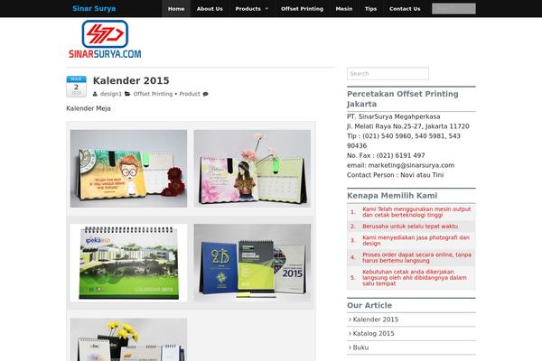 Xin Magazine theme site design template sample