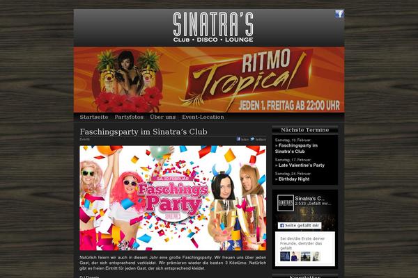 sinatras.de site used Sinatras