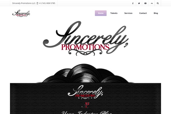 Xinity theme site design template sample