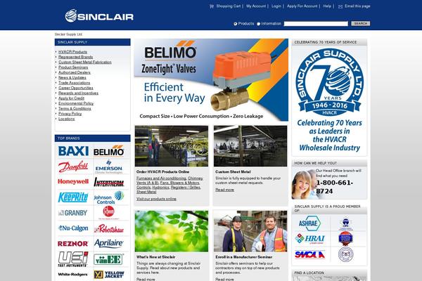 sinclairsupply.ca site used Sinclair