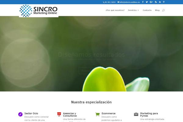 sincro-online.es site used Sincro