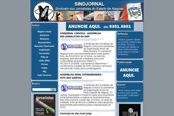 sindjornal.org.br site used Premiobraskem-2