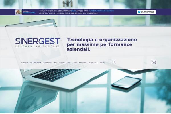sinergest.com site used Sinergest