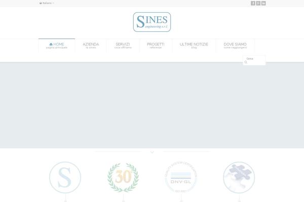 sines.it site used Sines
