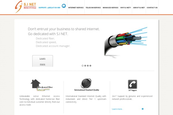 sinet.com.kh site used Sinet