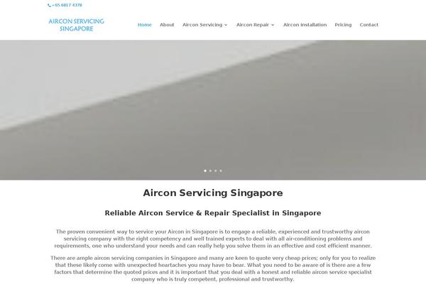 singaporeairconservices.com site used Childthemedivi