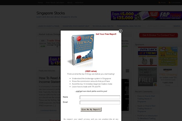 singaporestocks.com.sg site used Singapore-stocks-shares