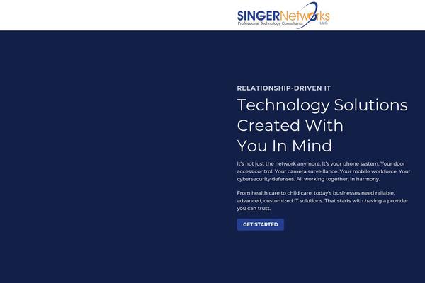 singernetworks.com site used Singernetworks