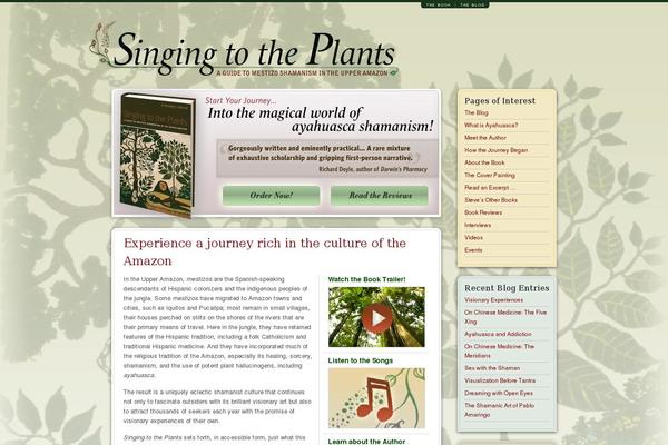 singingtotheplants.com site used Singing