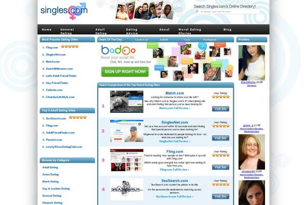 single.com site used Singles