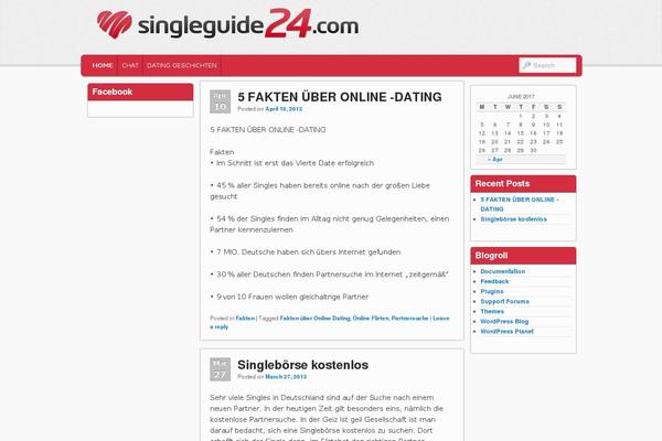 singleguide24.com site used Xpand-blog