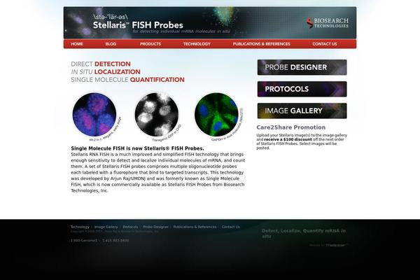 Fish theme site design template sample