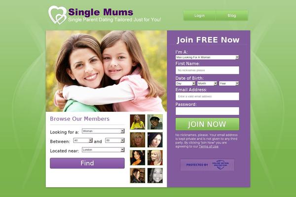 singlemums.org site used Singlemums