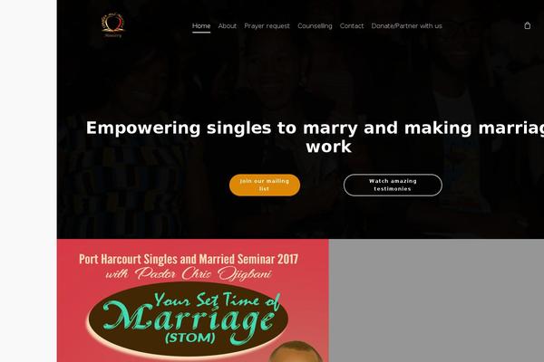 singlesandmarried.org site used Sandm