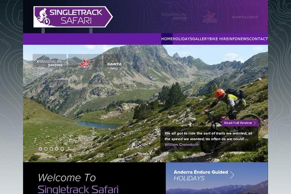 singletracksafari.com site used Singletrack