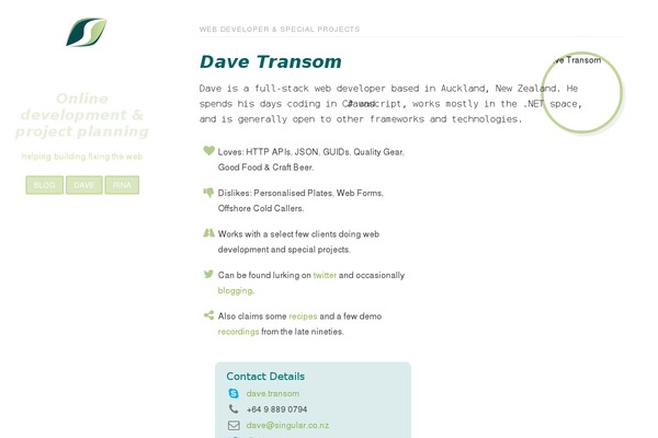 Thirteen theme site design template sample