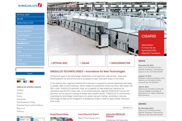 Salient theme site design template sample
