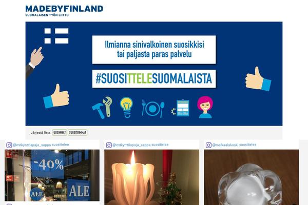 sinivalkoinenjalanjalki.fi site used Sinivalkoinen