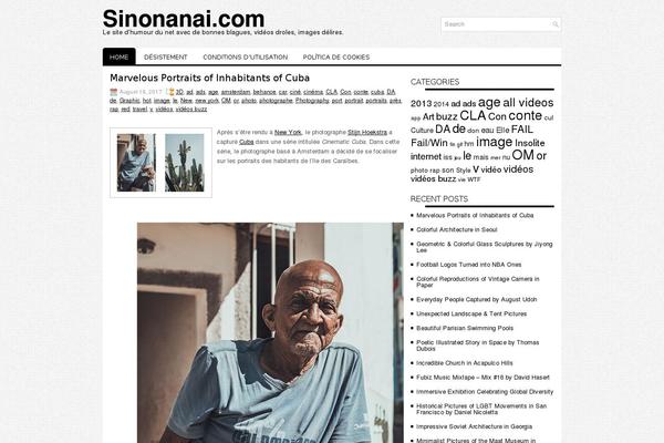 sinonanai.com site used Gomagazine
