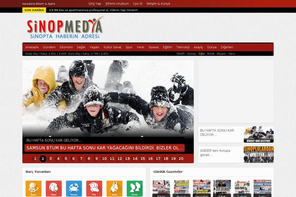 sinopmedya.com site used Karadenizbilisim