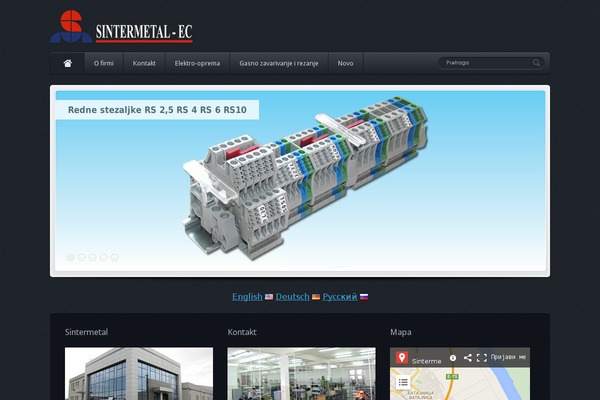 sintermetal.co.rs site used Synthetik