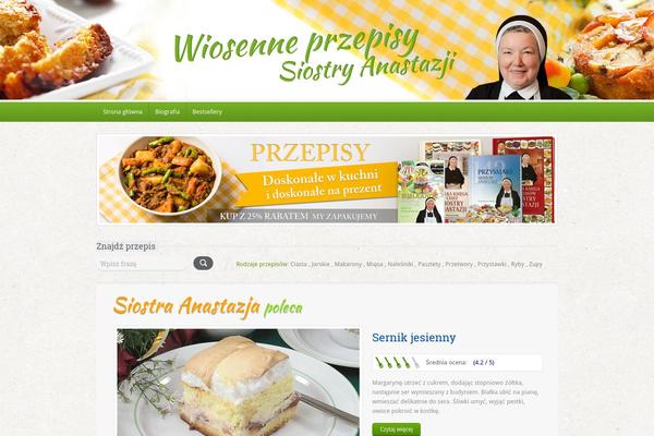 siostra-anastazja.pl site used Foodrecipes