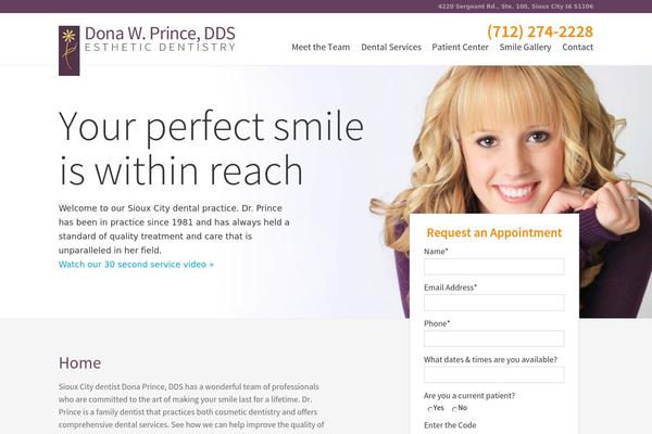 siouxcityiacosmeticdentist.com site used Siouxcity