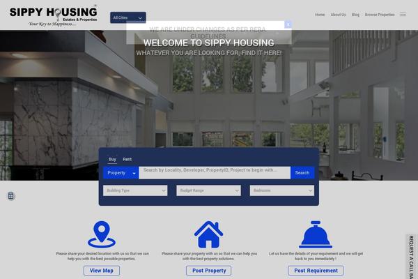sippyhousing.com site used Kode-property