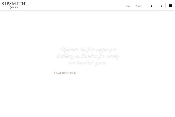 Site using Sipsmith-banner-component plugin