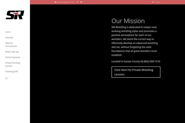 Divi theme site design template sample