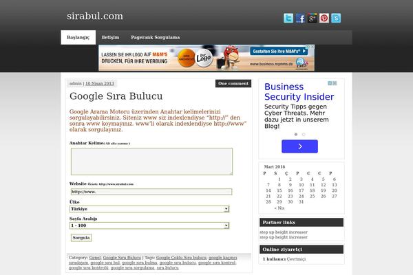 sirabul theme websites examples