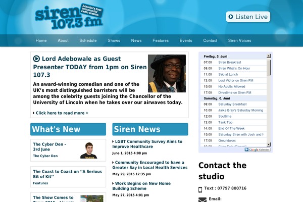 sirenonline.co.uk site used Sirenfm2014