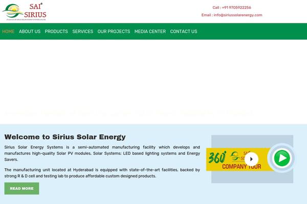 Soleng theme site design template sample