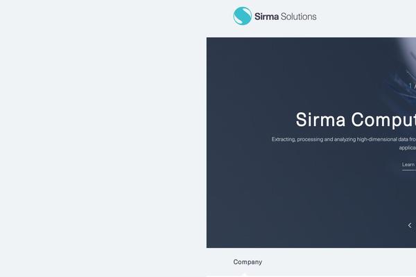 sirmasolutions.com site used Sirma