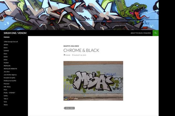 Twenty Fourteen theme site design template sample