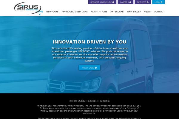 sirus WordPress theme, websites list used sirus theme sirus theme websites examples