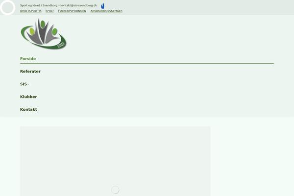 The7 Child theme site design template sample