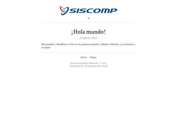 siscomp.com site used Page