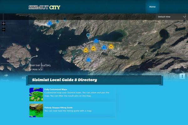 sisimiutcity.com site used Mapify2.5