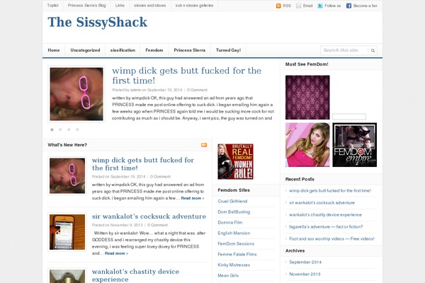 sissyshack.com site used Afford
