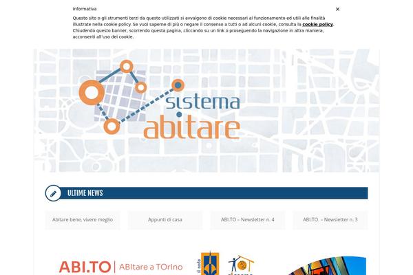 sistemaabitare.org site used Nictitate-2.0.5