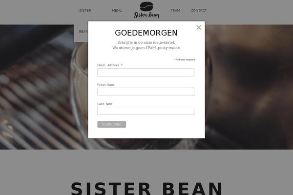 sisterbean.be site used Sister-bean