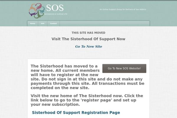 sisterhoodofsupport.com site used Breakout