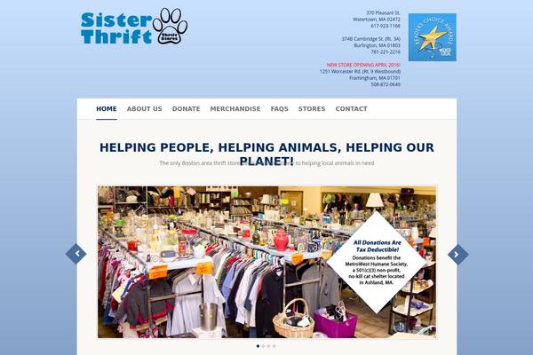 sisterthrift.com site used Tilability