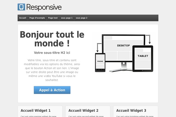 site2jours.com site used Responsive