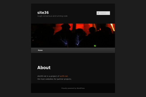 Twenty Eleven theme site design template sample