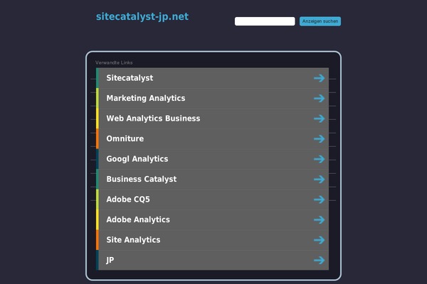 sitecatalyst-jp.net site used Vccorp