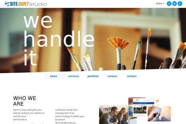 Enfold-child theme site design template sample
