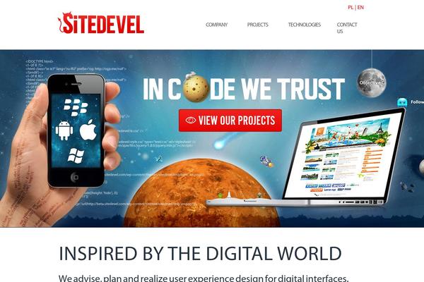 sitedevel.com site used Sitedevel