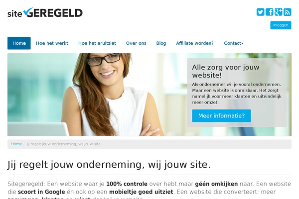 sitegeregeld.nl site used Sitegeregeld-dev